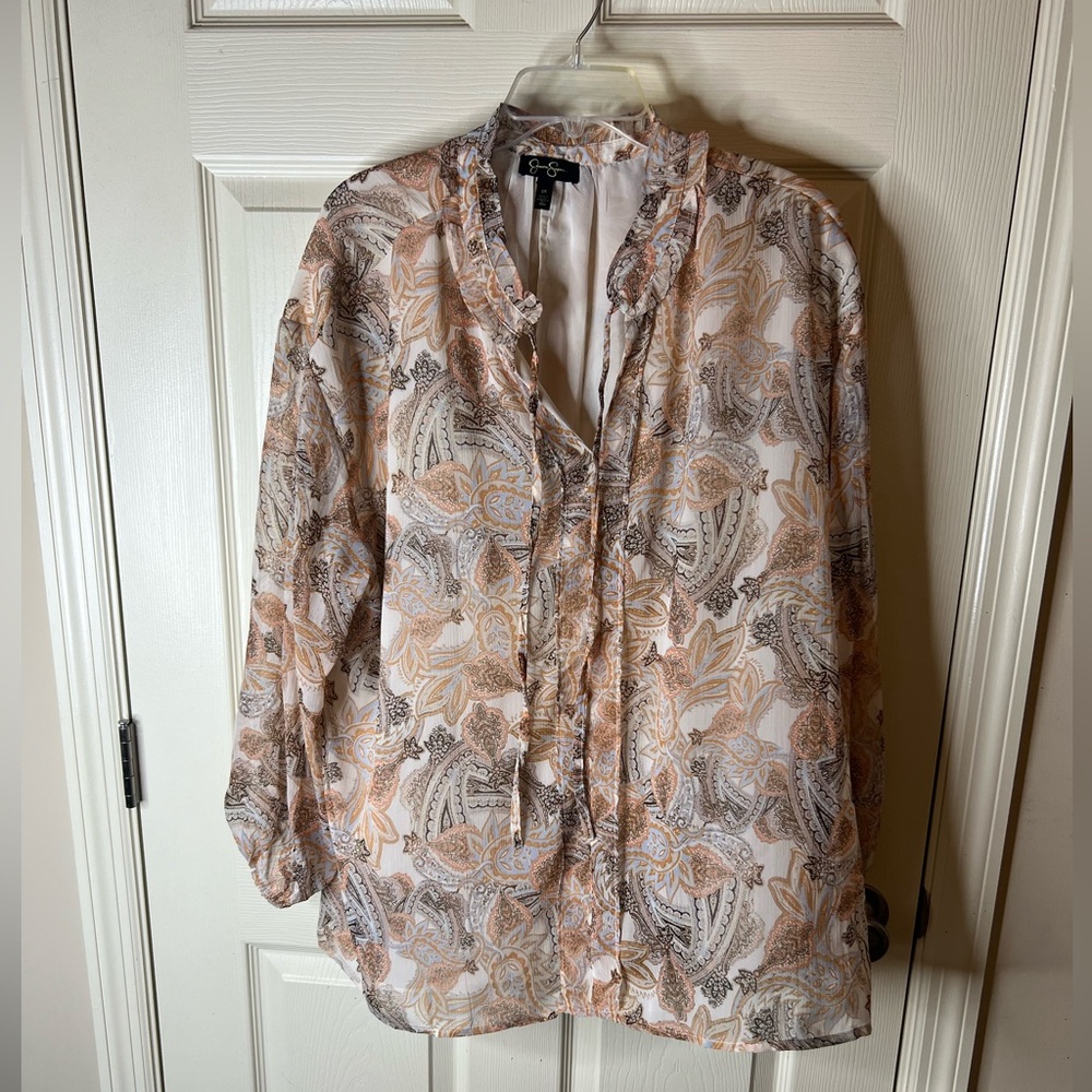 Gorgeous Jessica Simpson Blouse size 3X